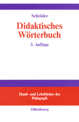 Didaktisches Wörterbuch - Hartwig Schröder