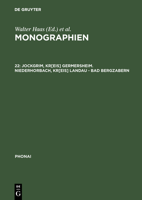Jockgrim, Kr[eis] Germersheim. Niederhorbach, Kr[eis] Landau - Bad Bergzabern - 