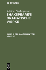 Der Kaufmann von Venedig - William Shakespeare