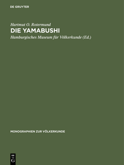 Die Yamabushi - Hartmut O. Rotermund