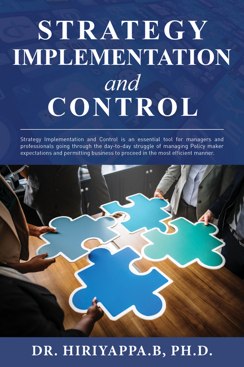 Strategy Implementation and Control -  Hiriyappa B