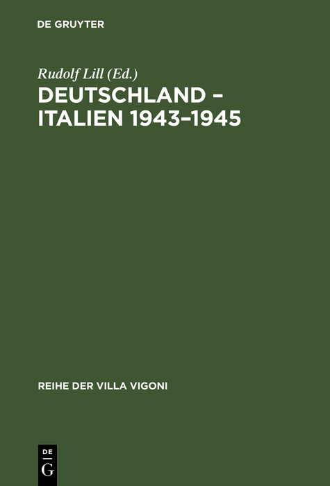 Deutschland – Italien 1943–1945 - 