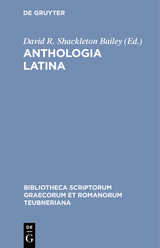 Anthologia Latina - 