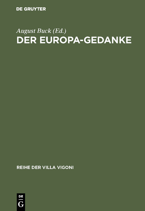 Der Europa-Gedanke - 