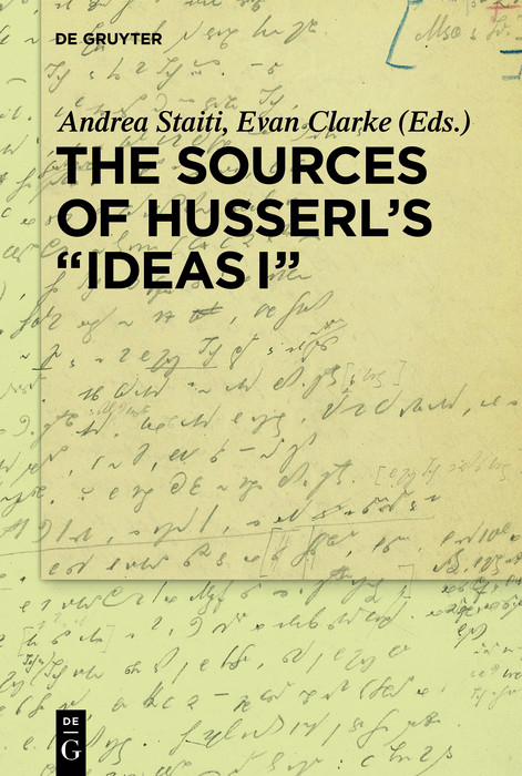 The Sources of Husserl's 'Ideas I' - 