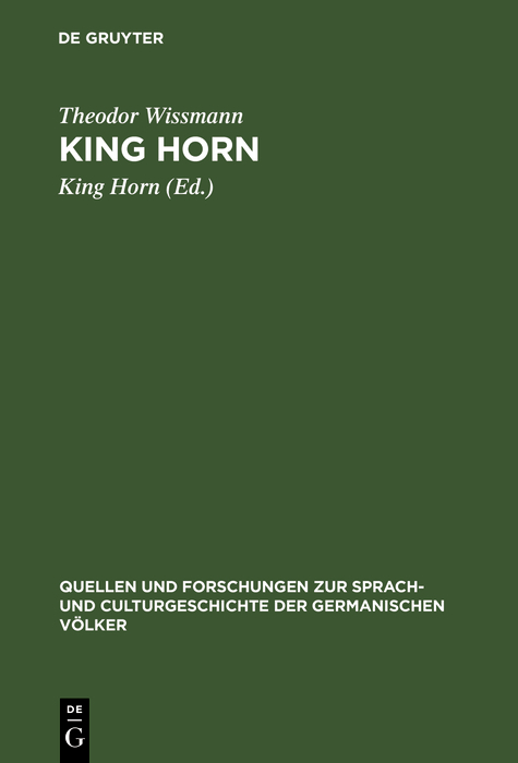 King Horn - Theodor Wissmann