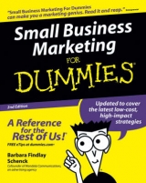 Small Business Marketing For Dummies - Schenck, Barbara Findlay