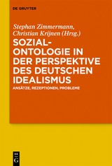 Sozialontologie in der Perspektive des deutschen Idealismus - 