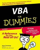 Visual Basic for Applications For Dummies - Cummings, Steve