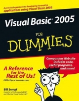 Visual Basic 2005 For Dummies - Sempf, Bill