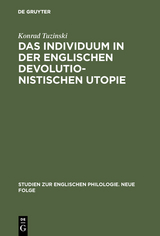 Das Individuum in der englischen devolutionistischen Utopie - Konrad Tuzinski