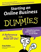 Starting an Online Business For Dummies - Holden, Greg