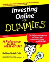 Investing Online for Dummies - Sindell, Kathleen