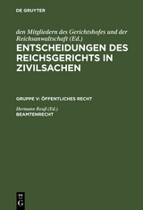 Beamtenrecht - 