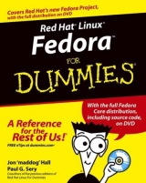 Red Hat Linux Fedora for Dummies - Hall, Jon