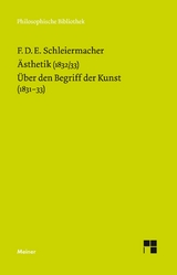 Ästhetik (1832/33) -  Friedrich Daniel Ernst Schleiermacher