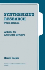 Synthesizing Research - Cooper, Harris