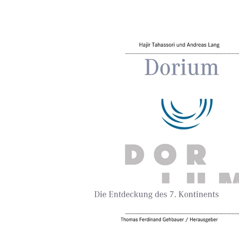 Dorium - Andreas Lang, Hajir Tahassori