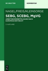 SEBG, SCEBG, MgVG - Bernhard Nagel, Gerhild Freis, Georg Kleinsorge