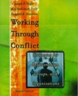 Working Through Conflict - Folger, Joseph P.; Poole, Marshall Scott; Stutman, Randall K.