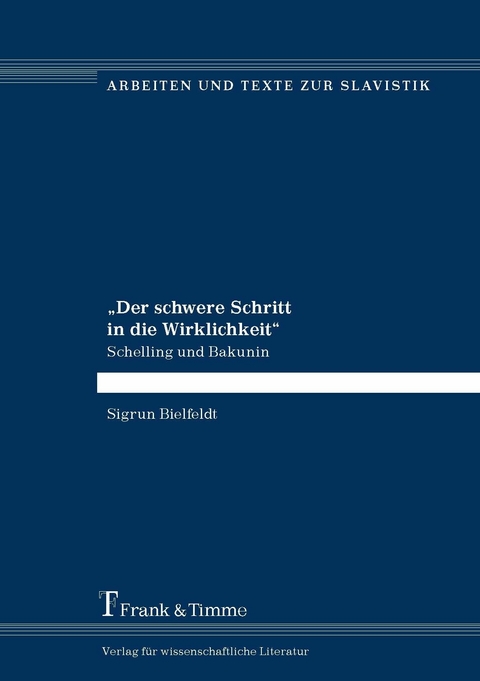 'Der schwere Schritt in die Wirklichkeit' -  Sigrun Bielfeldt