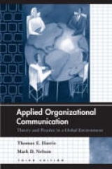 Applied Organizational Communication - Harris, Thomas E.; Nelson, Mark D.