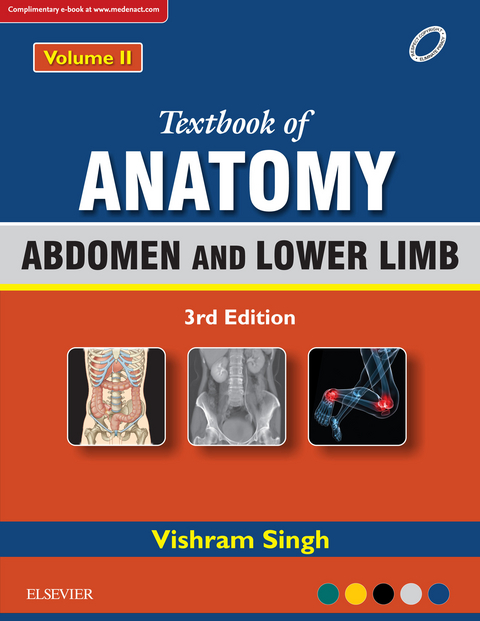 Textbook of Anatomy Abdomen and Lower Limb; Volume II -  Vishram Singh