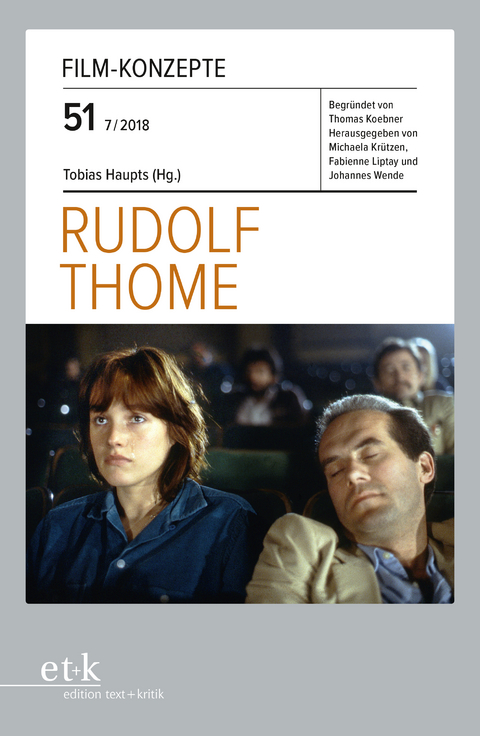 FILM-KONZEPTE 51 - Rudolf Thome - 