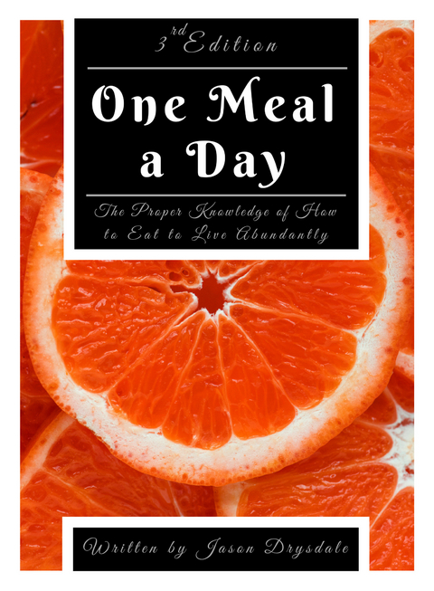 One Meal A Day -  Jason Drysdale