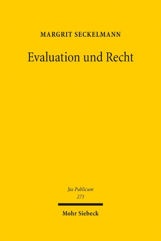 Evaluation und Recht - Margrit Seckelmann