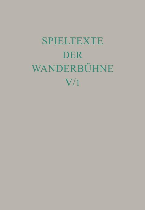 Italienische Spieltexte I - 