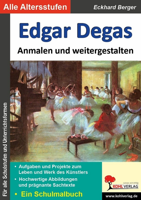 Edgar Degas ... anmalen und weitergestalten -  Eckhard Berger