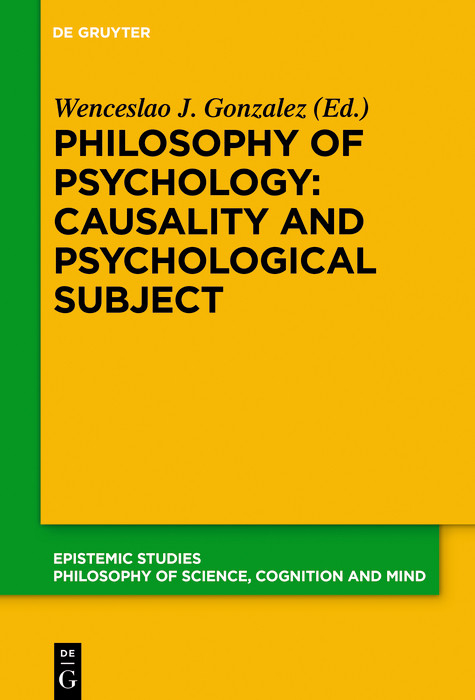 Philosophy of Psychology: Causality and Psychological Subject - 