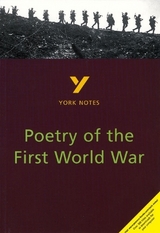 Poetry of the First World War: York Notes for GCSE - Sambrook, Hana