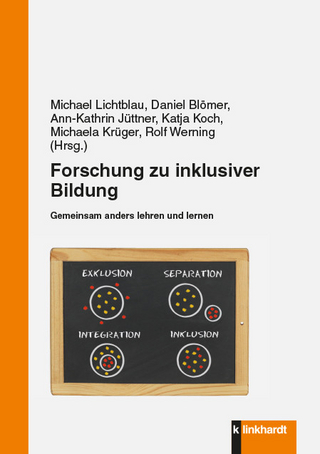 Forschung zu inklusiver Bildung - Michael Lichtblau; Daniel Blömer; Ann-Kathrin Jüttner; Katja Koch; Michael Krüger; Rolf Werning (Hrs