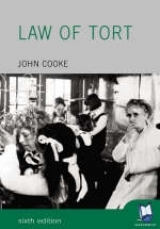 Law of Tort - Cooke, John