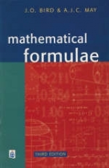 Mathematical Formulae - Bird, John; May, Tony