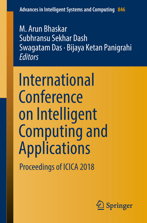 International Conference on Intelligent Computing and Applications - 