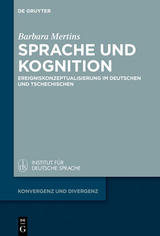 Sprache und Kognition -  Barbara Mertins