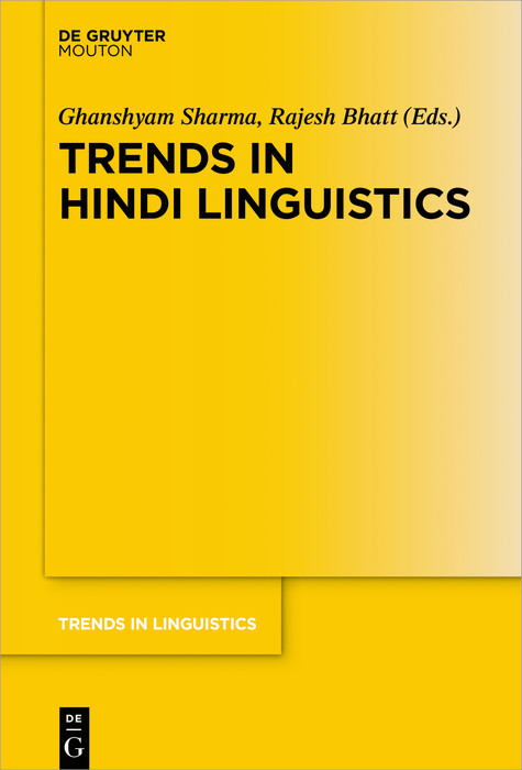 Trends in Hindi Linguistics - 