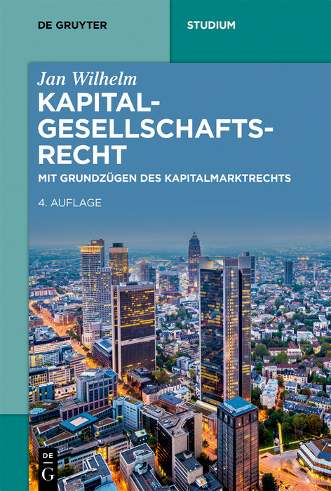 Kapitalgesellschaftsrecht -  Jan Wilhelm