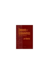 Elements of Econometrics - Kmenta, Jan