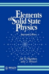 Elements of Solid State Physics - Rudden, Michael N.; Wilson, John