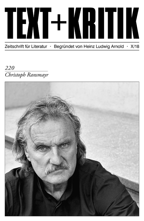 TEXT + KRITIK 220 - Christoph Ransmayr - Doren Wohlleben