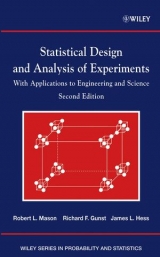 Statistical Design and Analysis of Experiments - Mason, Robert L.; Gunst, Richard F.; Hess, James L.