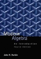 Modern Algebra - Durbin, John R.