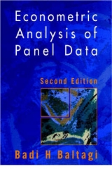 Econometric Analysis of Panel Data - Baltagi, Badi H.