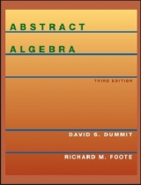 Abstract Algebra - Dummit, David S.; Foote, Richard M.