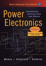 Power Electronics - Mohan, Ned; Robbins, William P.; Undeland, Tore M.