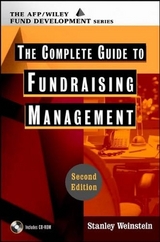 The Complete Guide to Fundraising Management - Weinstein, Stanley